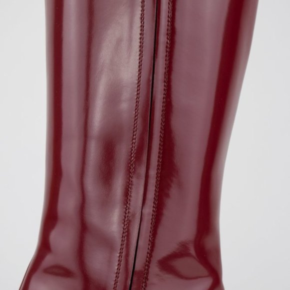 Gucci Horsebit Patent Leather Riding Boots - Picture 9 of 10